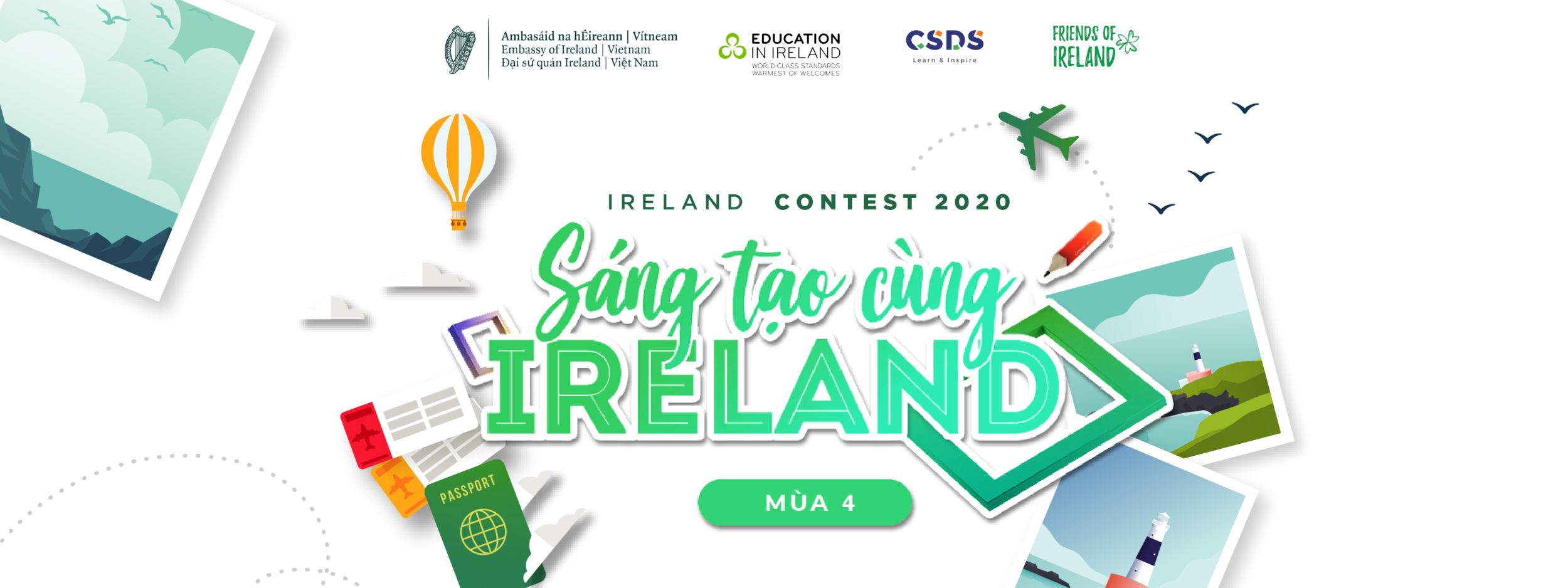 Cuộc thi sáng tạo cùng IRELAND – IRELAND CONTEST 2020